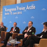 Wolfram-Arnim Candidus, Wieland Dietrich, Dr. Thomas Drabinski, Jan Scholz (Moderator)